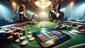 Betting decision interface on Ceme Online table